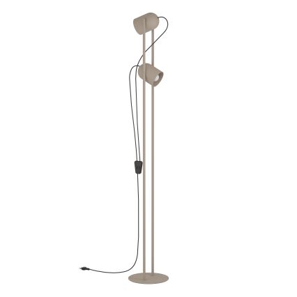 Eglo - Lampă de podea bej, 2x E14, 8W, 230V