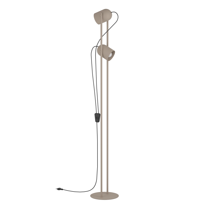 Eglo - Lampă de podea bej, 2x E14, 8W, 230V