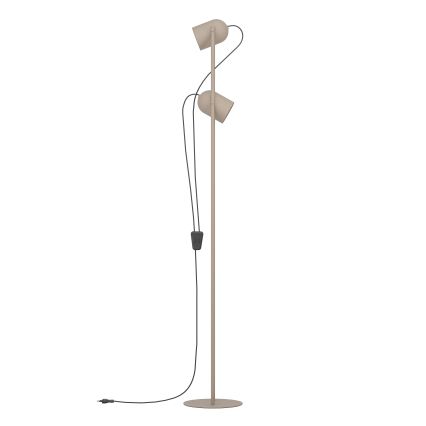 Eglo - Lampă de podea bej, 2x E14, 8W, 230V