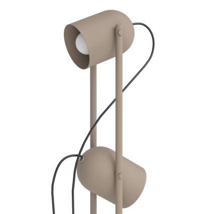 Eglo - Lampă de podea bej, 2x E14, 8W, 230V
