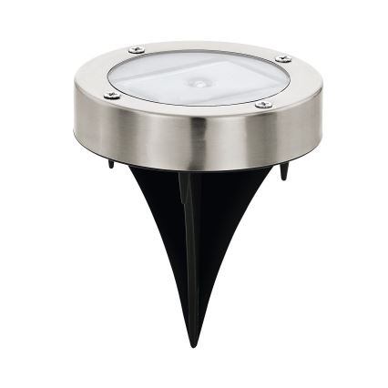 Eglo 48777 - Lampă solară LED cu senzor LED/0,07W/1,2V 200 mAh crom mat