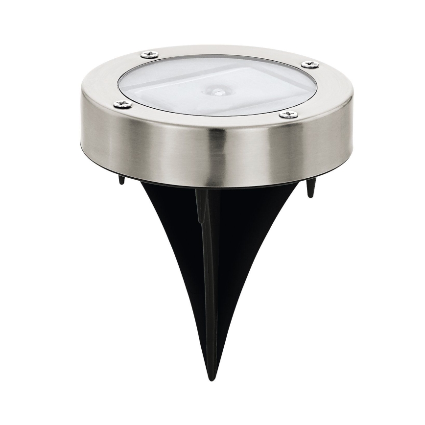 Eglo 48777 - Lampă solară LED cu senzor LED/0,07W/1,2V 200 mAh crom mat