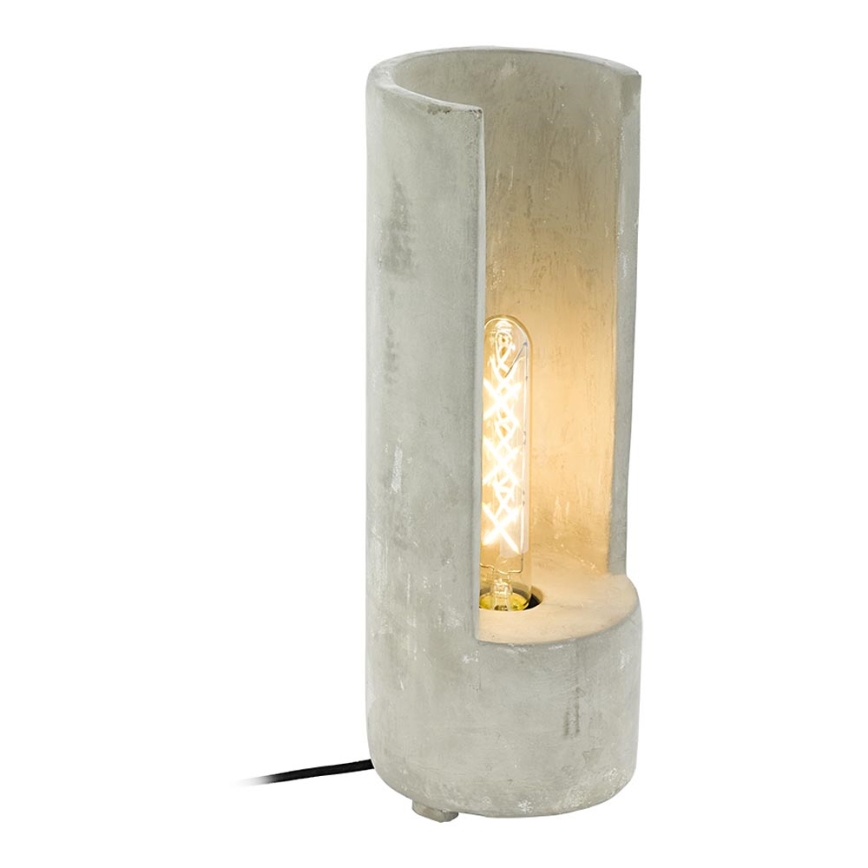 Eglo 49112 - Lampă de masă LYNTON 1xE27/60W/230V beton