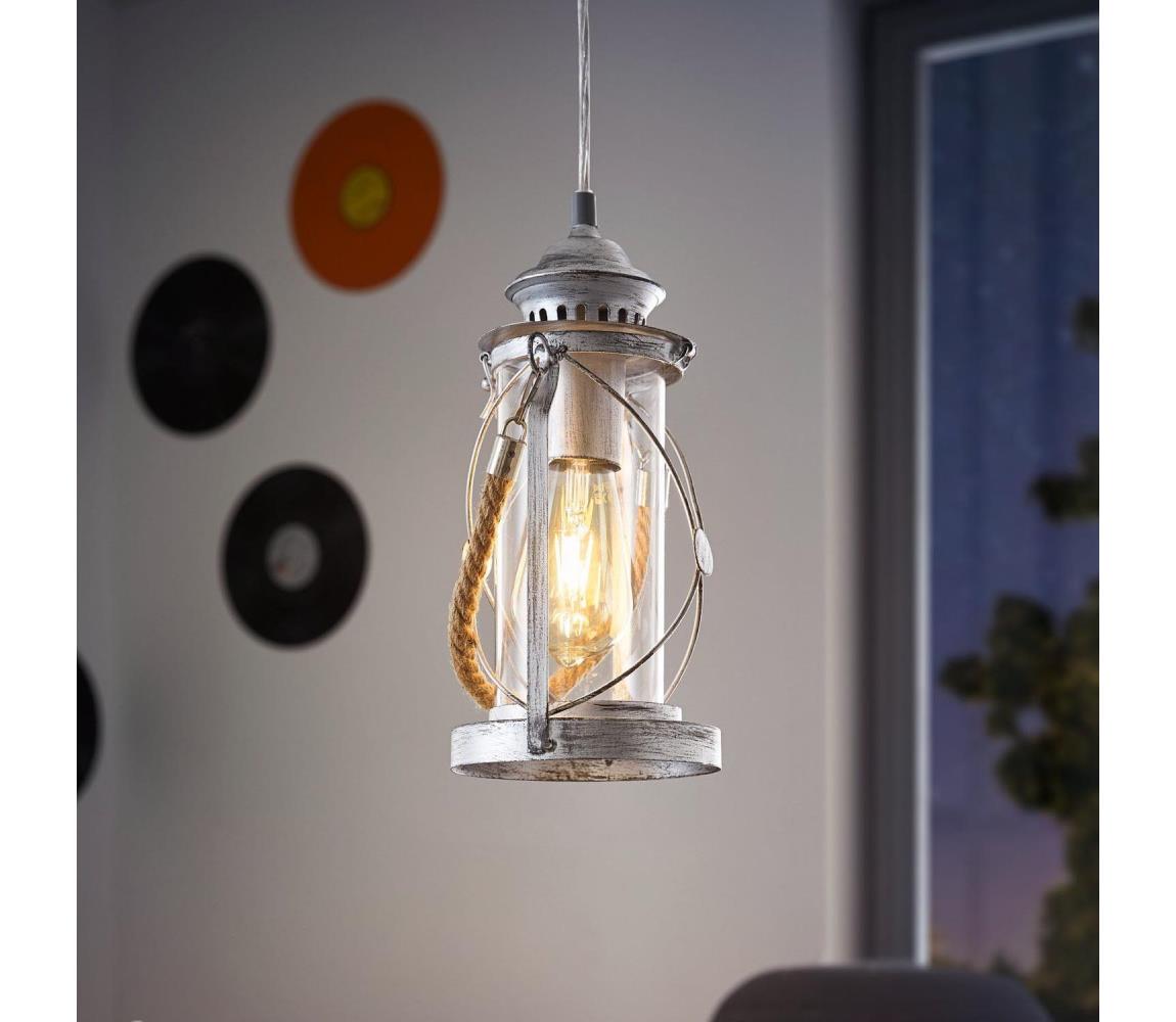 Eglo 49214 - Lustra BRADFORD 1xE27/60W/230V