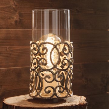 Eglo 49274 - Lampă de masă CARDIGAN 1xE27/60W/230V