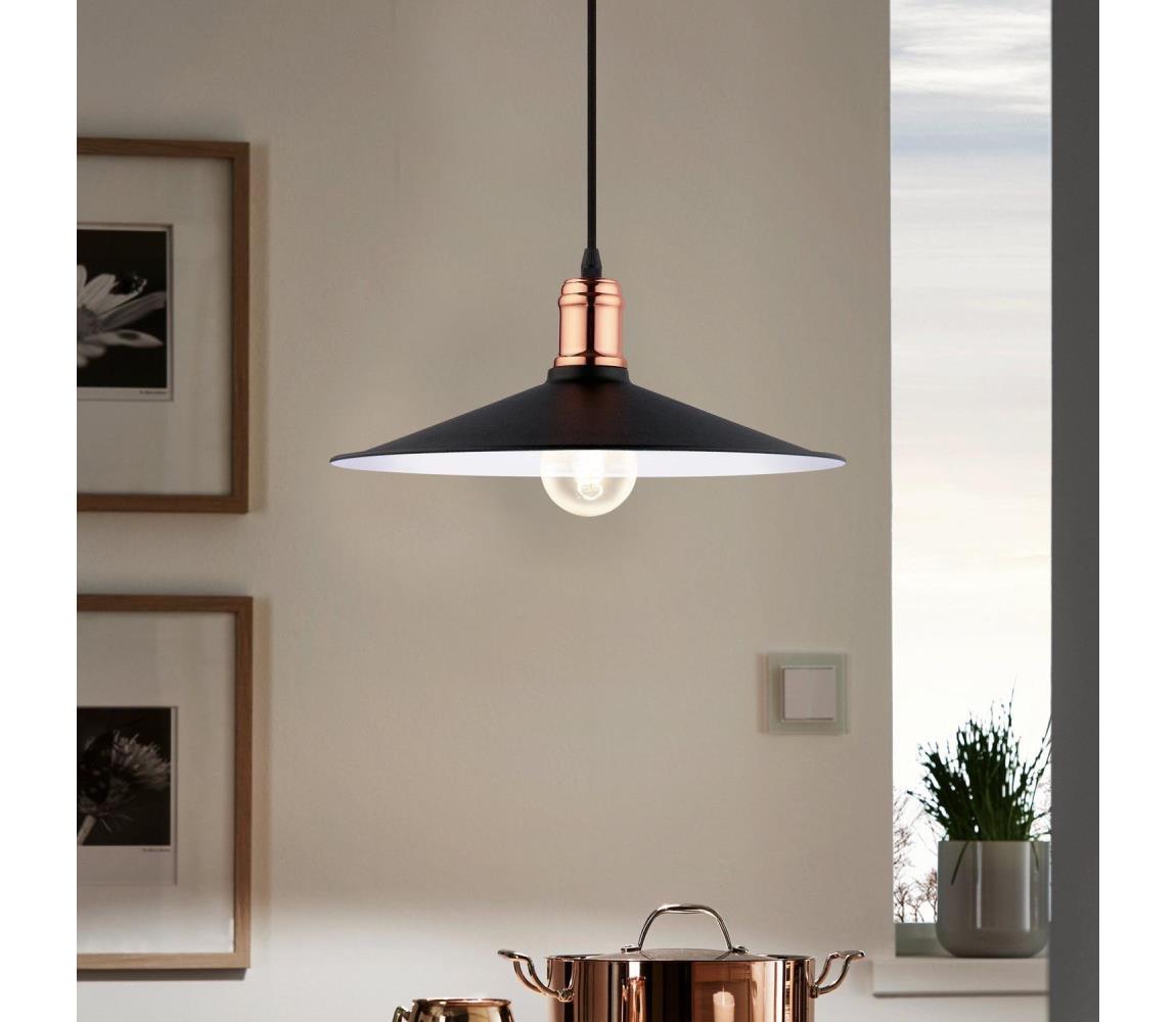 Eglo 49452 - Lustra BRIDPORT 1xE27/60W/230V