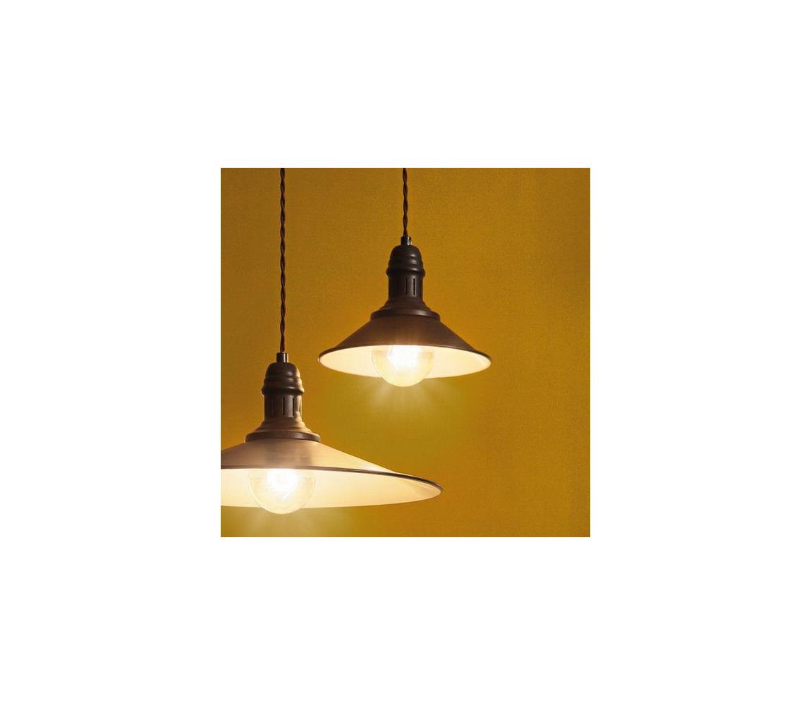 Eglo 49455 - Lustra STOCKBURY 1xE27/60W/230V