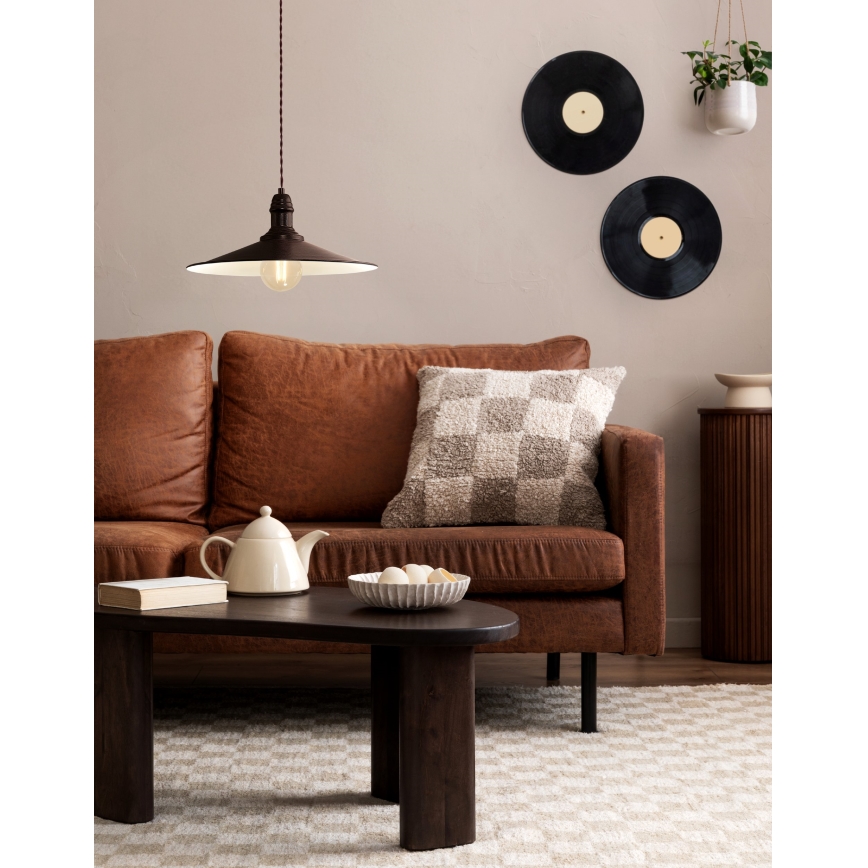 Eglo 49456 STOCKBURY - Lampă suspendată pe cablu, 1xE27/60W/230V, Ø 36 cm