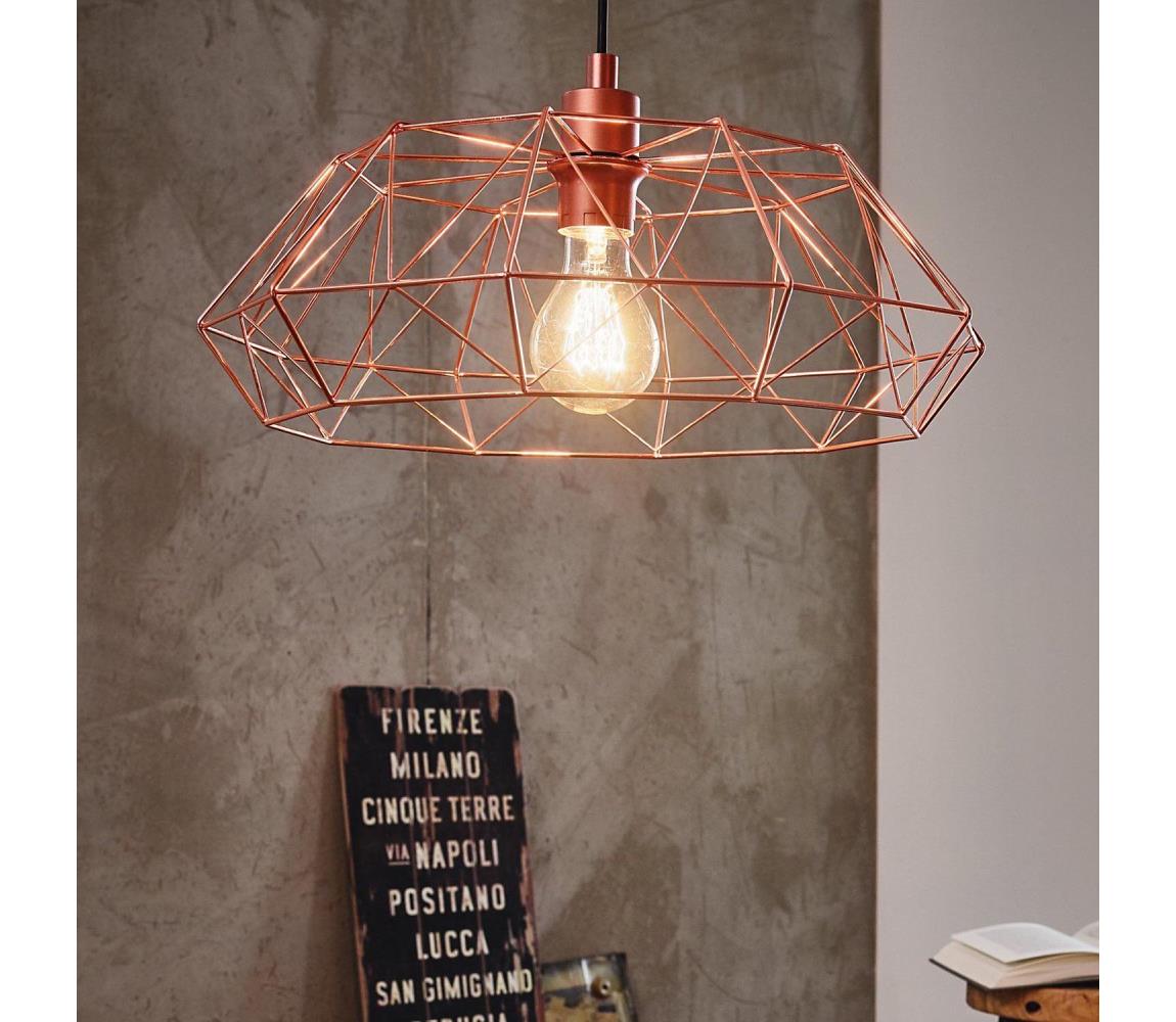 Eglo 49488 - Lustra CARLTON 2 1xE27/60W/230V