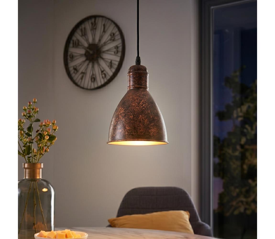 Eglo 49492 - Lustra PRIDDY 1 1xE27/60W/230V