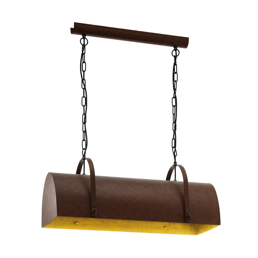 Eglo 49687 - Lustră pe lanț DEERHURST 2xE27/60W/230V