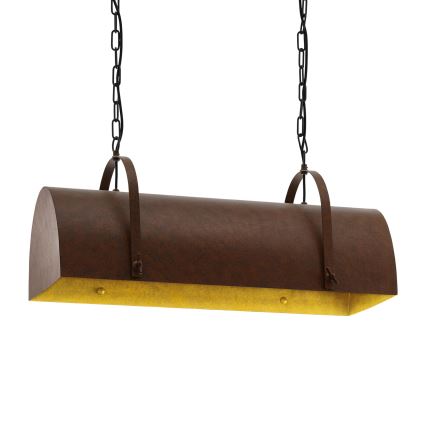 Eglo 49687 - Lustră pe lanț DEERHURST 2xE27/60W/230V