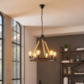 Eglo 49694 - Candelabru FINDLAY pe lanț, 6xE27/60W