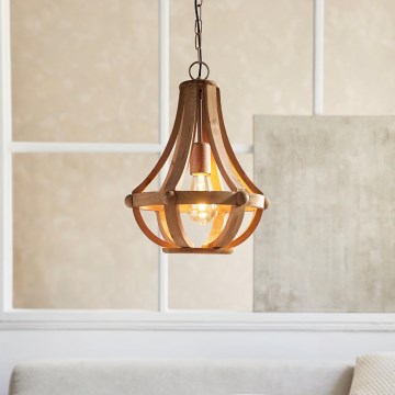 Eglo 49724 - Candelabru suspendat pe lanț KINROSS, 1xE27/60W