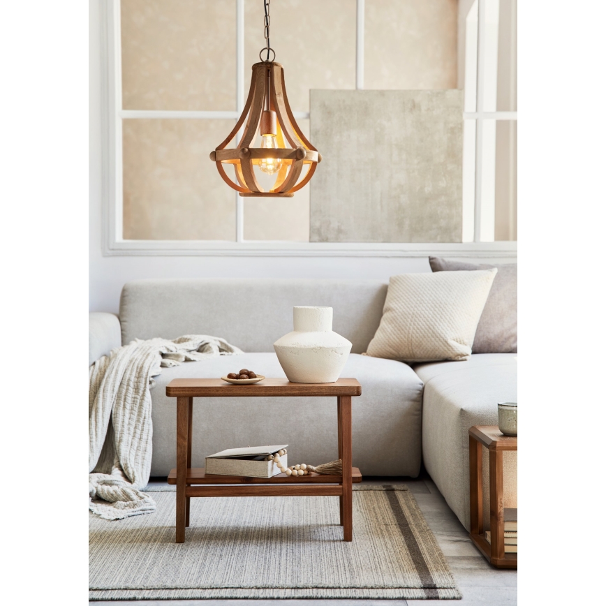 Eglo 49724 - Candelabru suspendat pe lanț KINROSS, 1xE27/60W