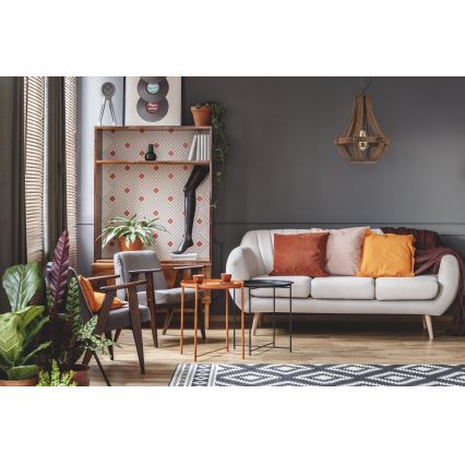 Eglo 49724 - Candelabru suspendat pe lanț KINROSS, 1xE27/60W