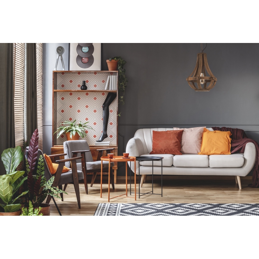 Eglo 49724 - Candelabru suspendat pe lanț KINROSS, 1xE27/60W