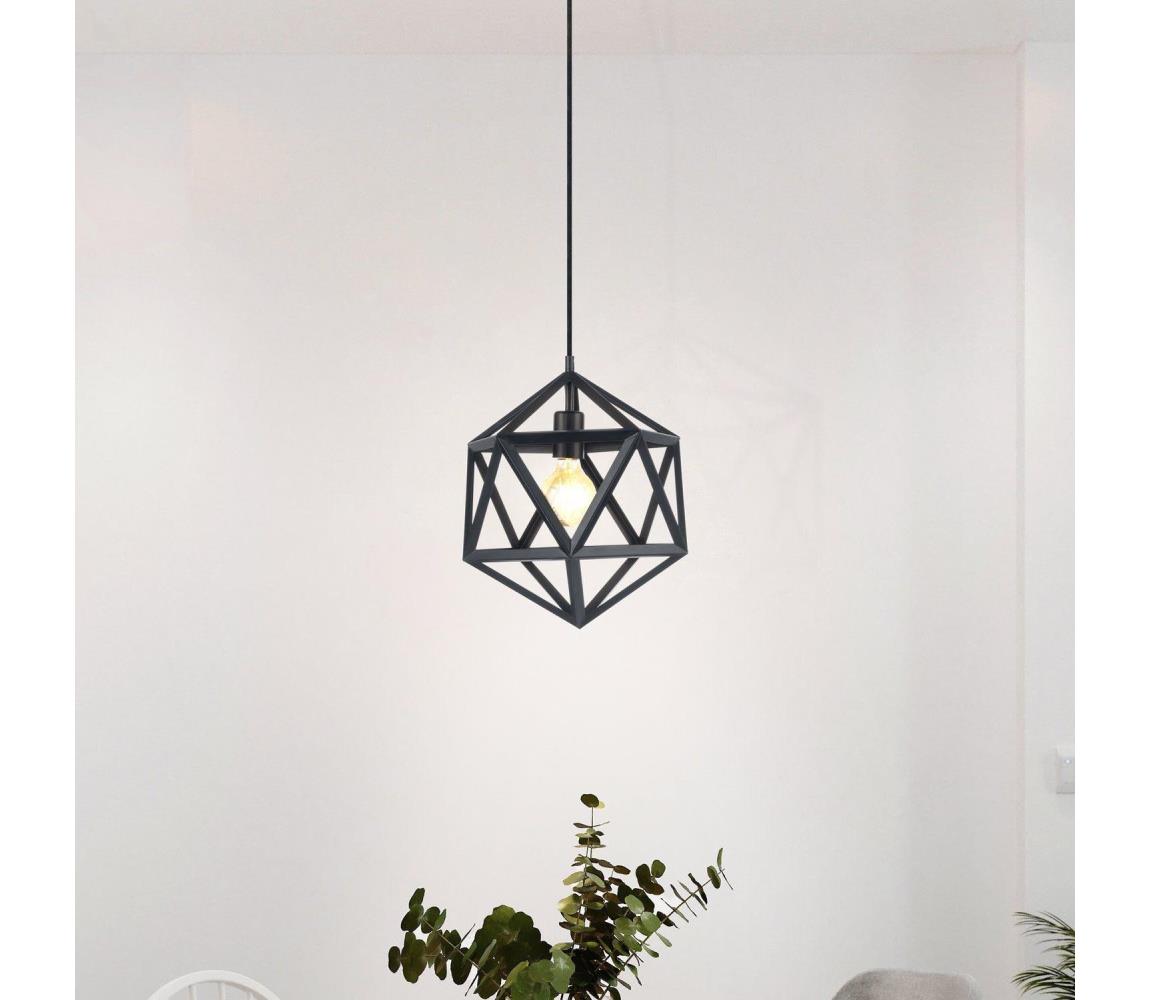 Eglo 49761 - Lampa suspendata EMBLETON 1xE27/60W/230V