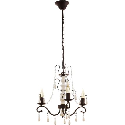 Eglo 49837 - Lustră cu lanț CHATTISHAM 3xE14/40W