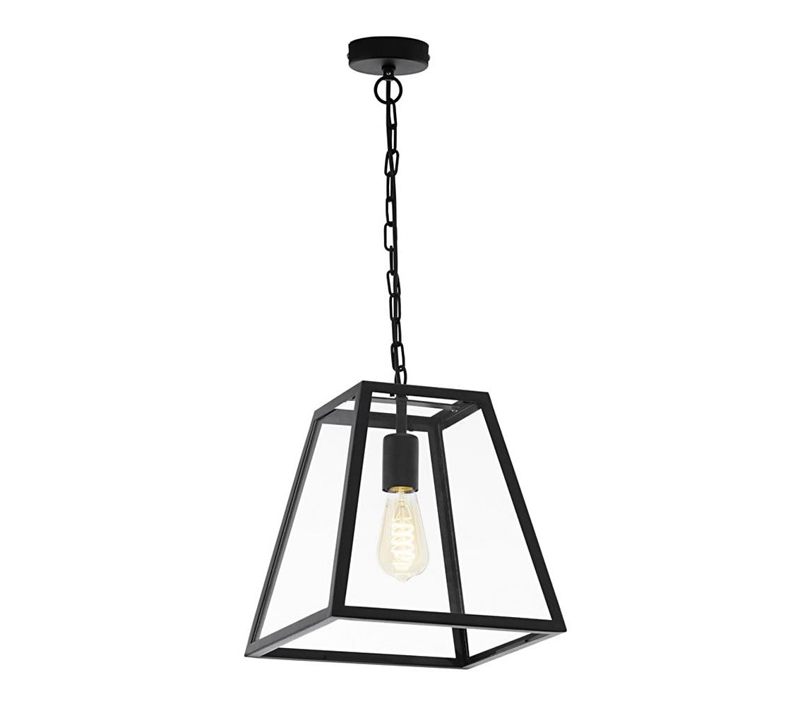 Eglo 49882 - Lustră pe lan? AMESBURY 1 1xE27/60W/230V