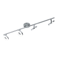 Eglo 54676 - Plafonieră cu 4 spoturi LED, 4x6W, 230V, crom mat