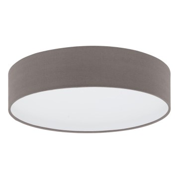 Eglo 54735 - Plafonier ANADIA 1xE27/40W/230V Ø 38 cm taupe