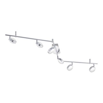Eglo 54762 - Spot LED SALTO 6xLED/5,4W/230V crom lucios