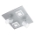 Eglo 54985 - Spot LED, 19,6 W/230 V, 27x27 cm, crom mat
