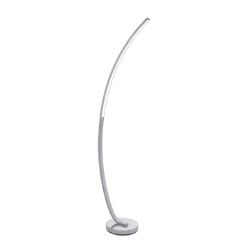 Eglo 55007 - Lampadar LED dimabil LED/14W/230V crom mat