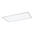 Eglo 55149 - Panou aplicat LED RGBW reglabil (cu dimmer) LED/12W/230V 2700-6500K 30x60 cm alb + telecomandă