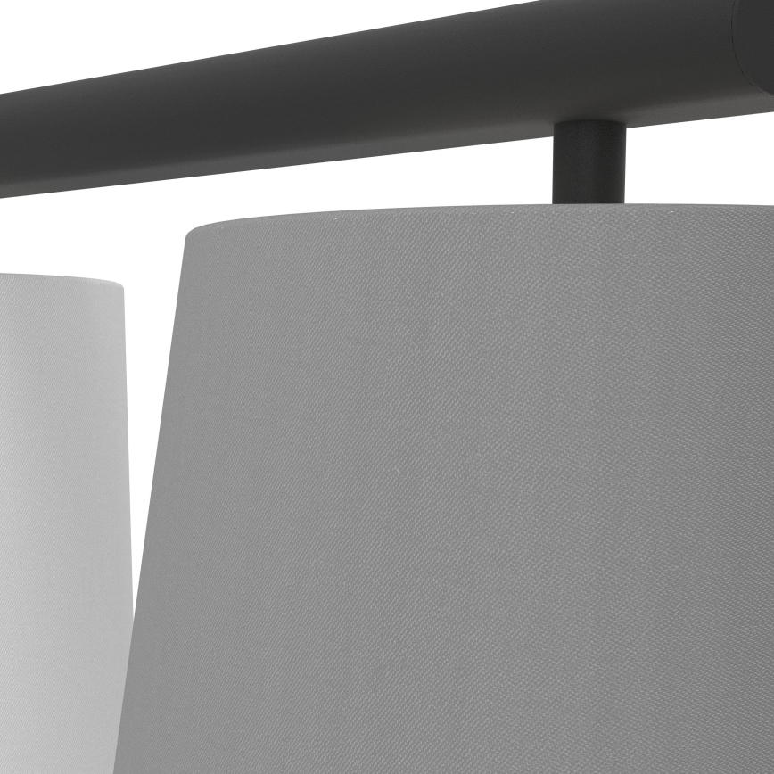 Eglo 55207 - Candelabru LED suspendat pe cablu ALMEIDA 3xE14/25W/230V gri