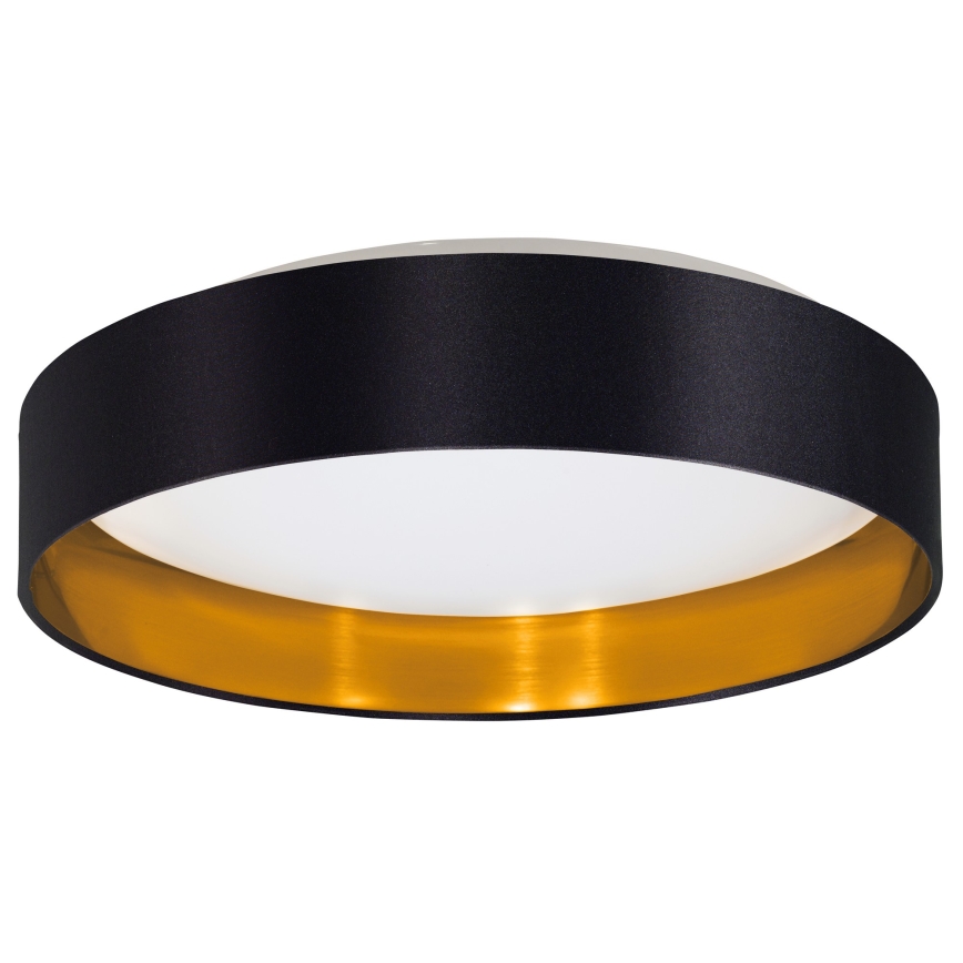 Eglo 55267 - Plafonieră LED MASERLO LED/16W/230V 3000K Ø 40,5 cm negru/cupru