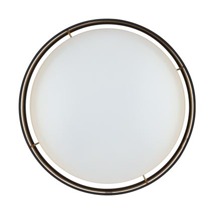 Eglo 55267 - Plafonieră LED MASERLO LED/16W/230V 3000K Ø 40,5 cm negru/cupru