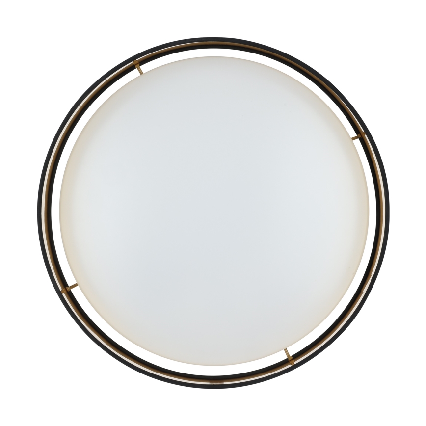 Eglo 55267 - Plafonieră LED MASERLO LED/16W/230V 3000K Ø 40,5 cm negru/cupru