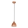 Eglo 55284 - Pendul pe cablu CORETTO 1xE27/60W/230V, cupru