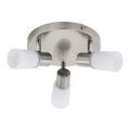 Eglo 55428 - Spot LED 3xE14/4W/230V Ø 21 cm crom mat