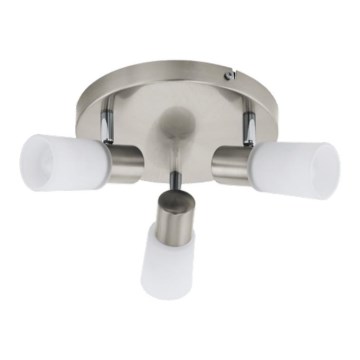 Eglo 55428 - Spot LED 3xE14/4W/230V Ø 21 cm crom mat
