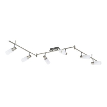 Eglo 55448 - Lampă spot LED 6xE14/4W/230V crom mat
