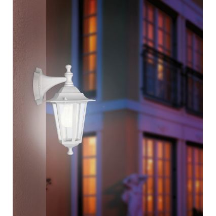 Eglo 55764 - LED Lampă de perete pentru exterior 1xE27/4W/230V IP44 albă