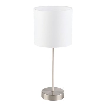 Eglo 55809 - Lampă de masă LED 1xE14/5,5W/230V alb/crom mat