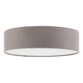 Eglo 55872 - Plafonieră LED 1xE27/11W/230V Ø 38 cm gri