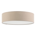 Eglo 55873 - Plafonieră LED 1xE27/11W/230V Ø 38 cm taupe