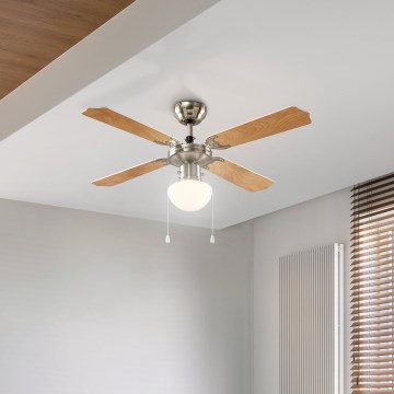 Eglo 56035 - Ventilator de tavan LED 1xE27/4,9W/230V 3000K Ø 106,6 cm