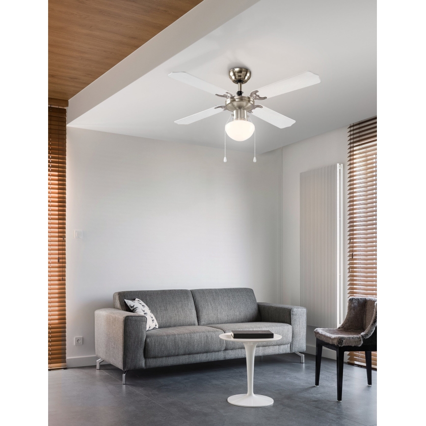 Eglo 56035 - Ventilator de tavan LED 1xE27/4,9W/230V 3000K Ø 106,6 cm