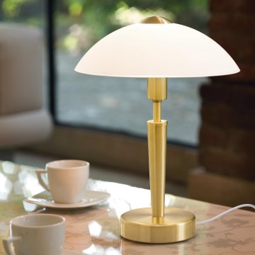 Eglo 56252 - Lampă de masă LED reglabilă SOLO 1xE14/4,5W/230V aurie