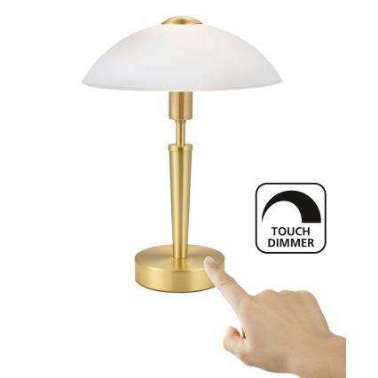 Eglo 56252 - Lampă de masă LED reglabilă SOLO 1xE14/4,5W/230V aurie