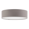 Eglo 56606 - Plafonieră LED 2xE27/11W/230V Ø 38 cm gri