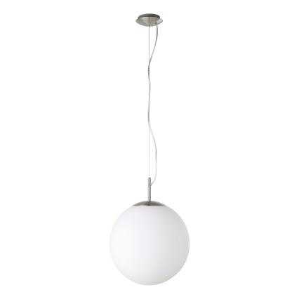 Eglo 63269 - Pendul pe cablu PIEDALE, 1xE27/60W/230V, Ø 35 cm, crom mat