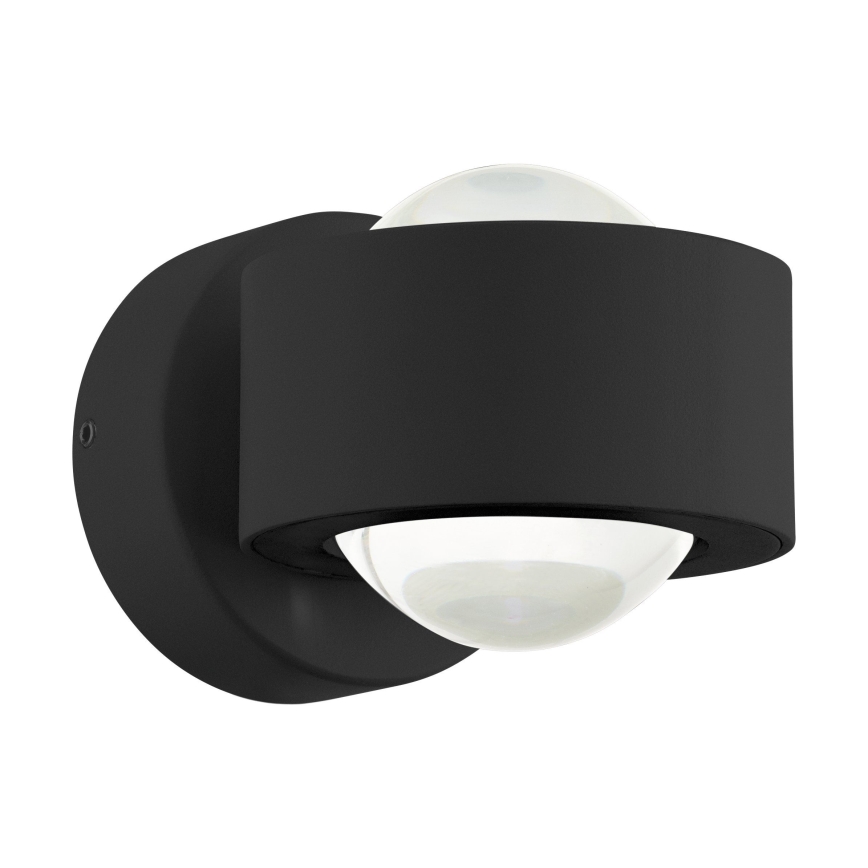 Eglo 64496 - Aplică LED de perete ONO PRO, 2xLED/2,5W/230V, antracit