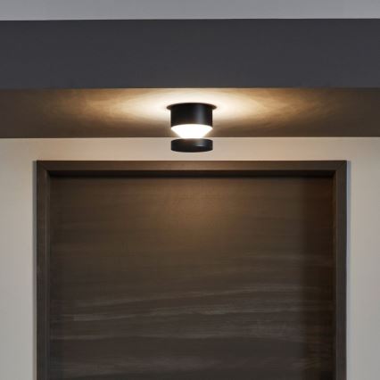 Eglo 65038 - Aplică de perete pentru exterior MELZO PRO LED/11W/230V 3000K IP44 neagră